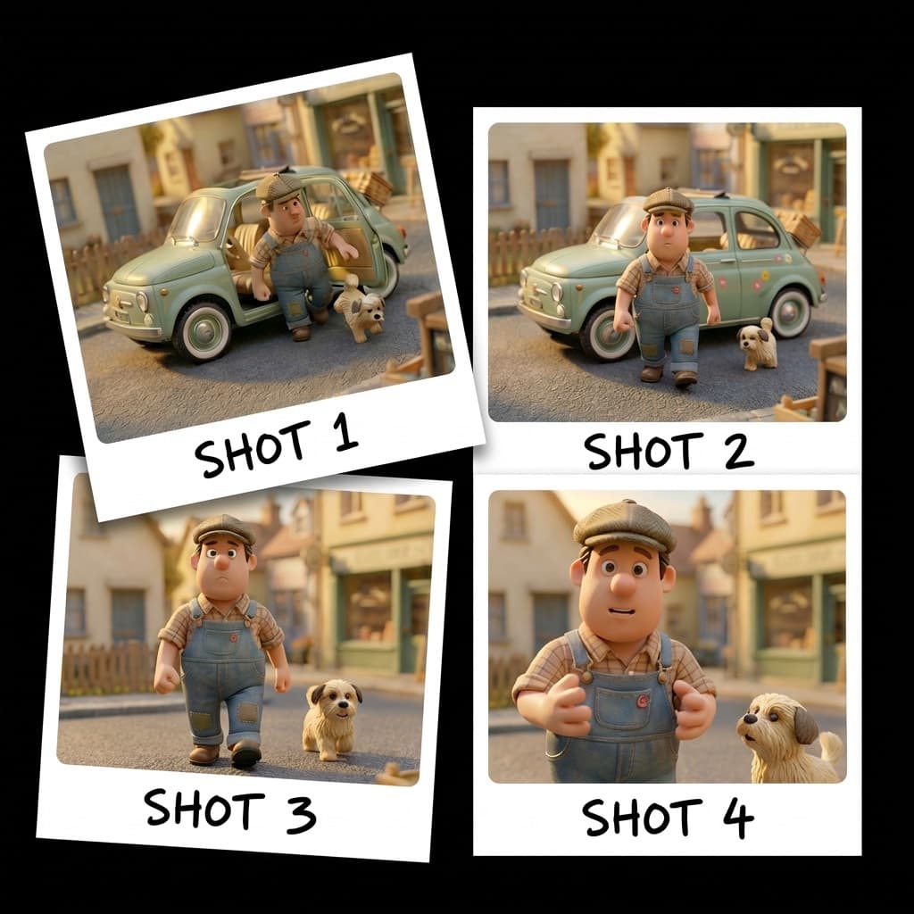 AI storyboard preview